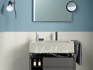روشویی پایه دار کابینتی