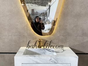 روشویی تمام سرامیک کشودار