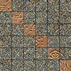Gallery Blue Mosaic 33x33