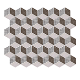 Reolanda 3D Mosaic 30x30